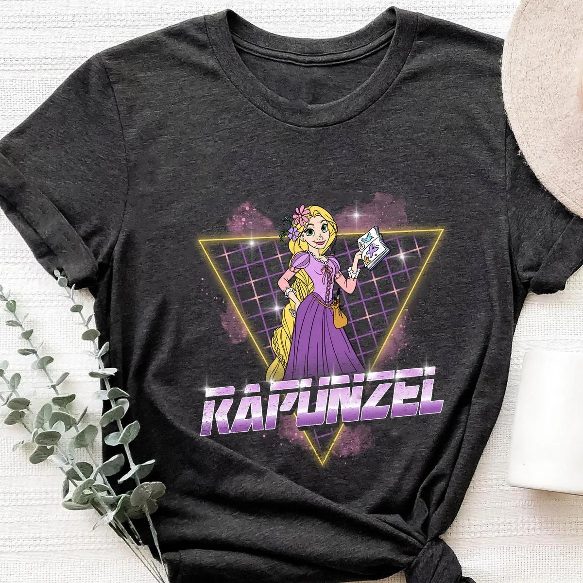 Rapunzel Tangled 90s Retro Disney Princess Shirt Wondermento