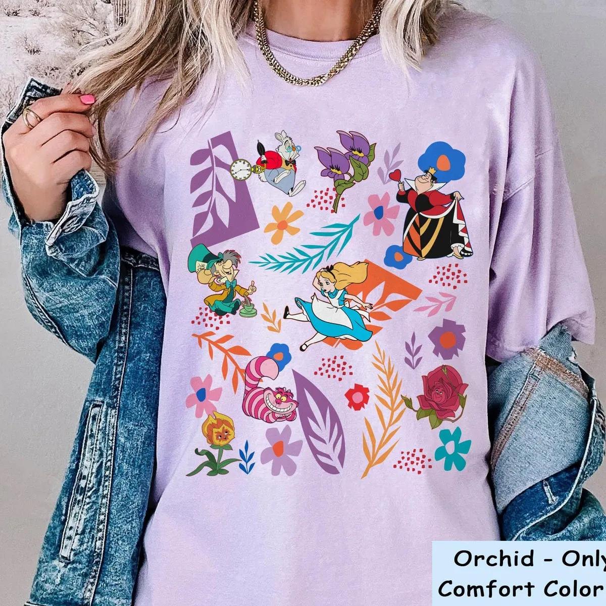 Alice In Wonderland Boho Wildflower Shirt 6