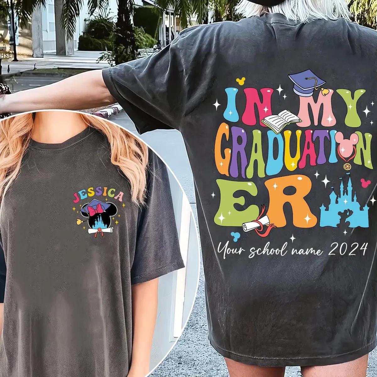 Custom Name And School In My Graduation Era Shirt 4