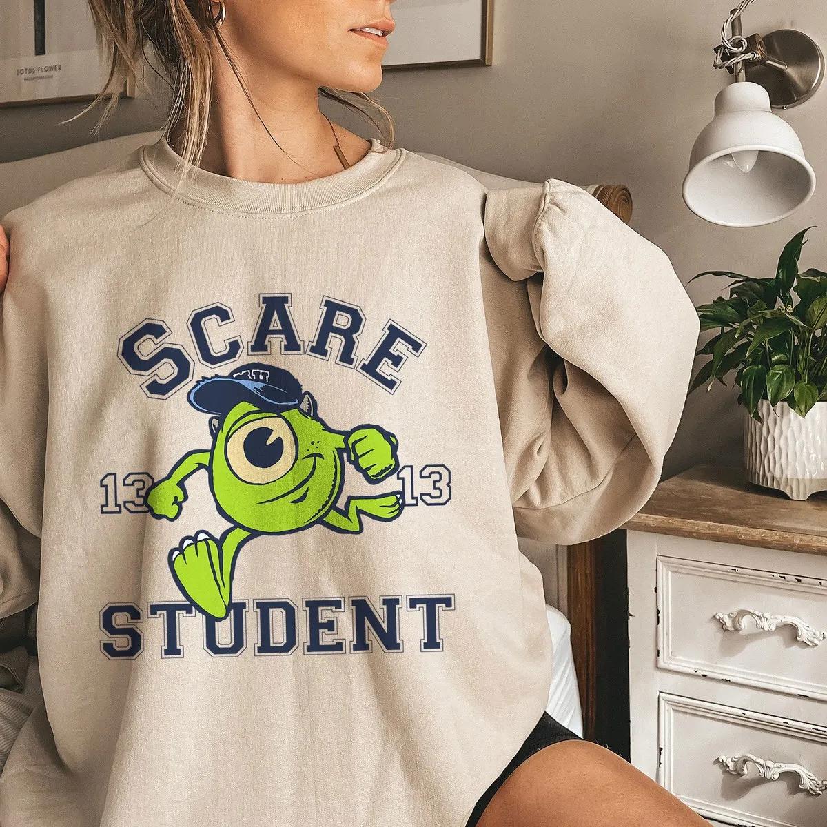 Disney Pixar Monsters University Scare Student Mike Portrait Shirt 6