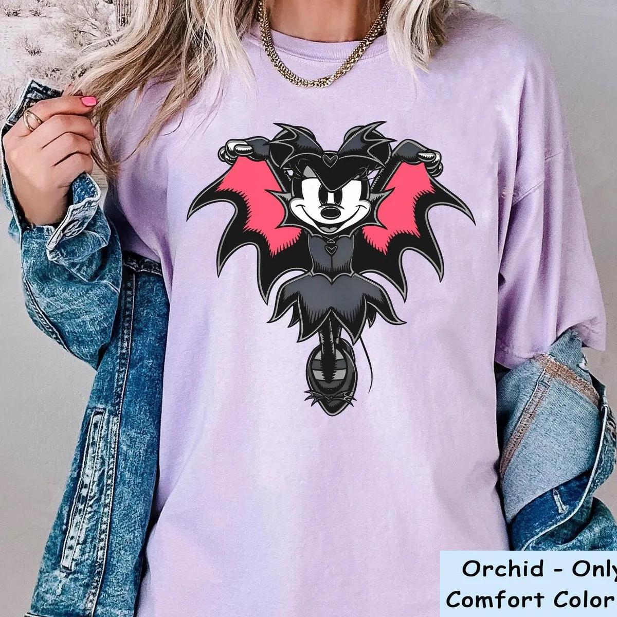 Minnie Mouse Dracula Gothic Witch Shirt 3