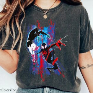 Spider Man Miles and Gwen Shirt 1