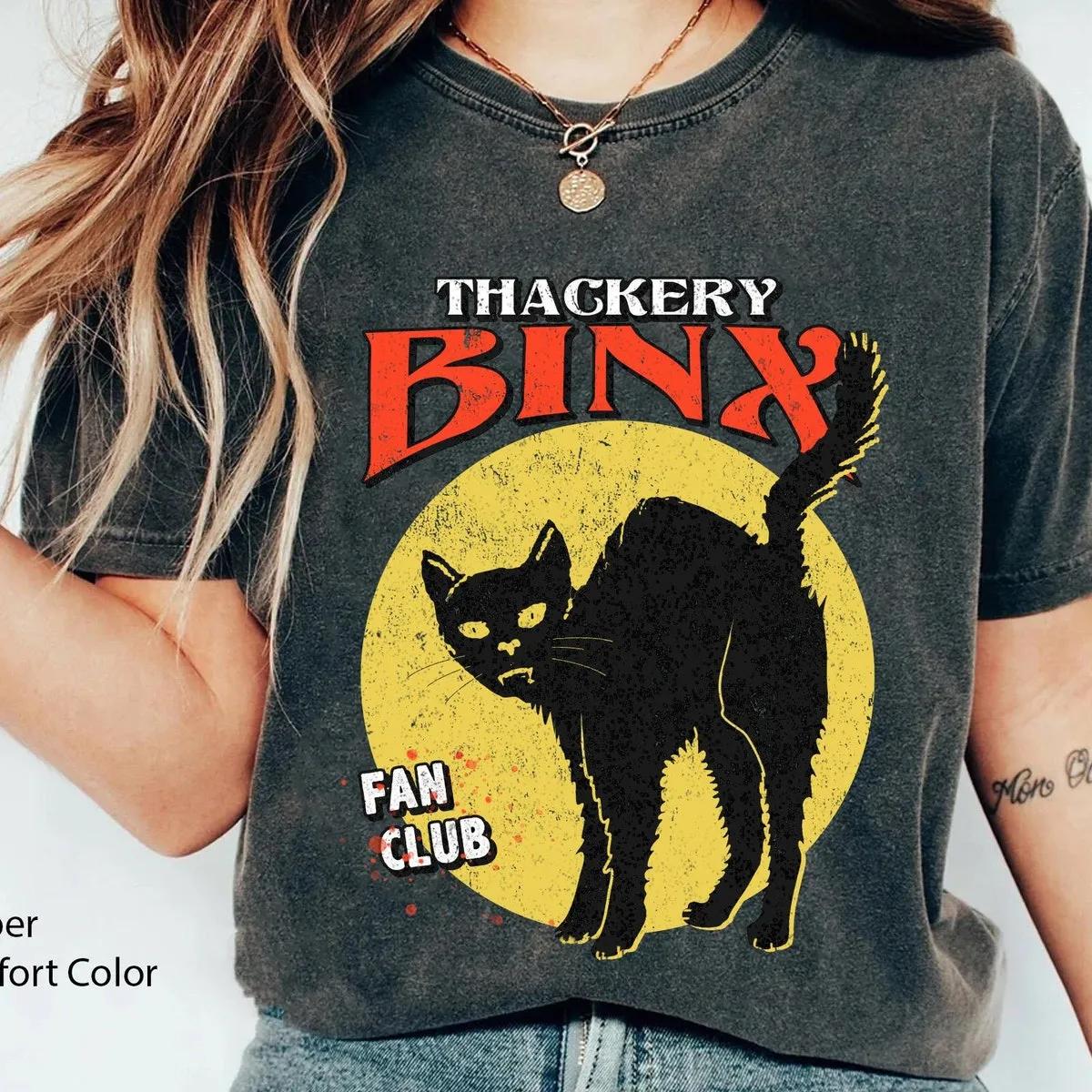 Thackery Binx Fan Club Halloween Shirt 1