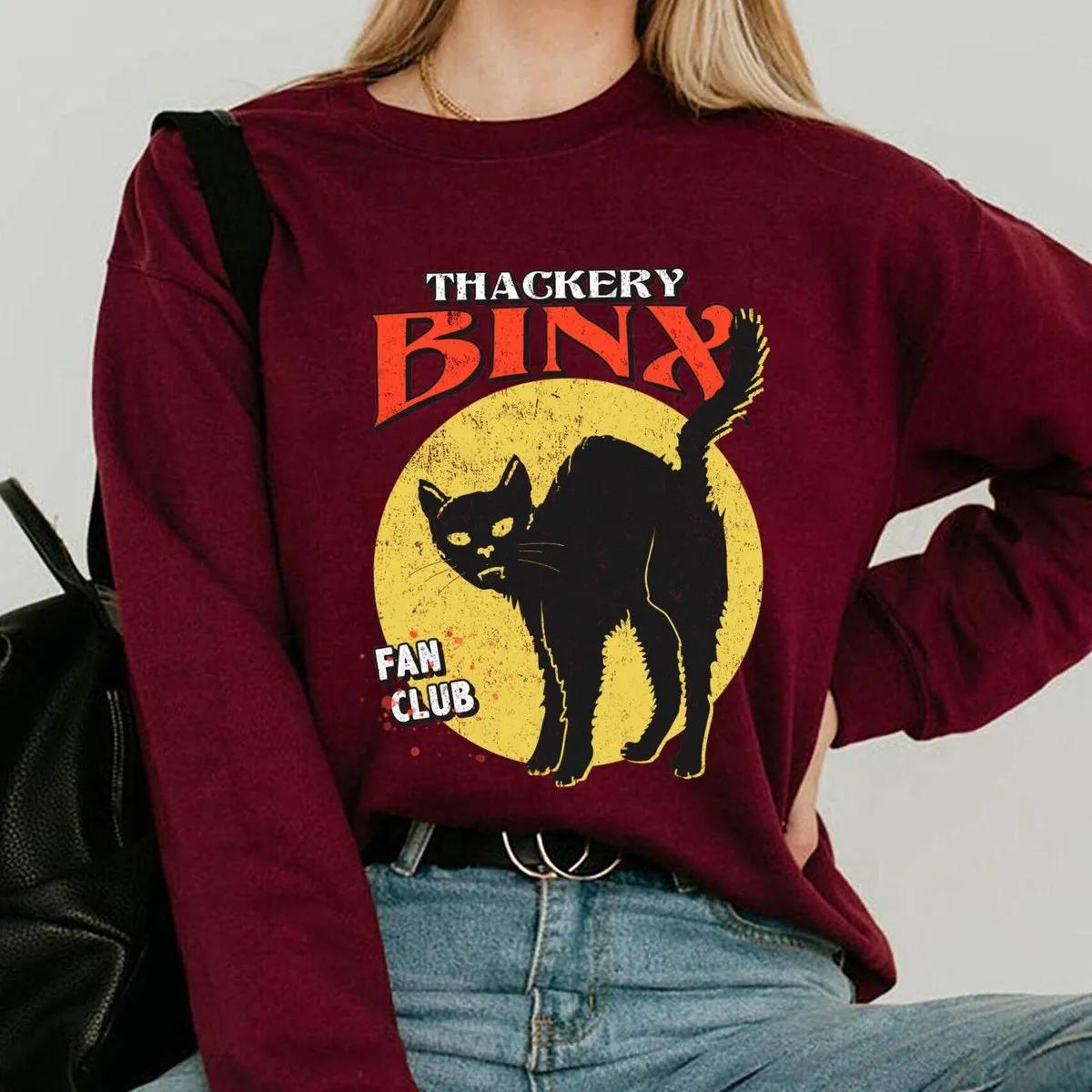 Thackery Binx Fan Club Halloween Shirt 4