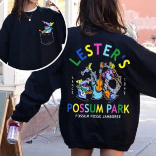 Two Sided A Goofy Movie Lesters Possum Park Shirt 1