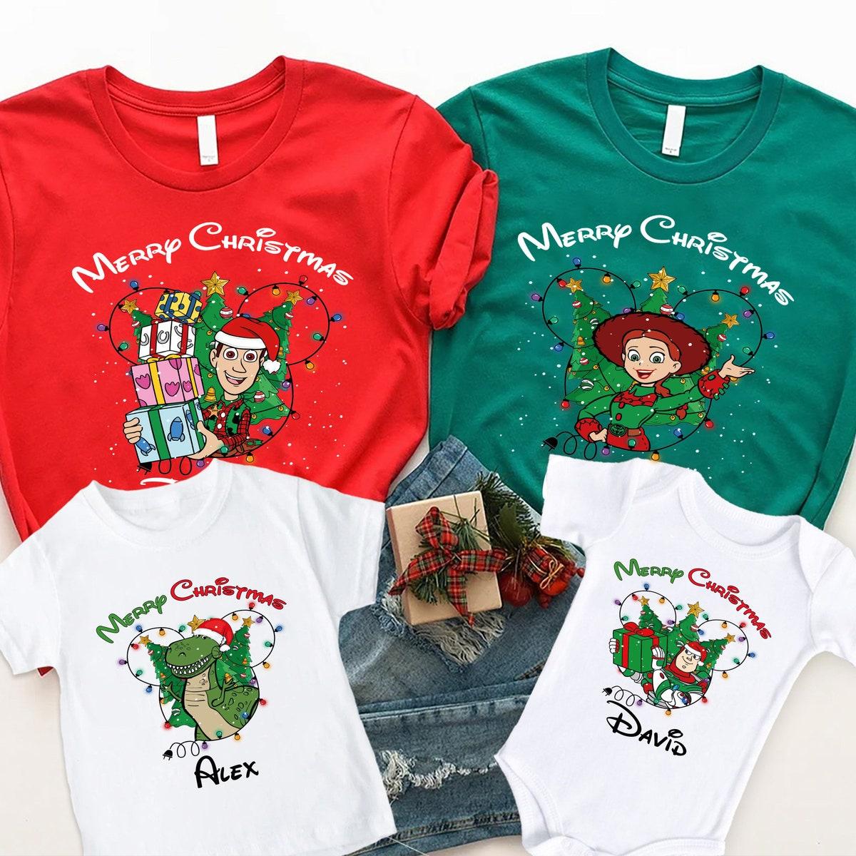 Custom Merry Christmas Toy Story Shirt 3