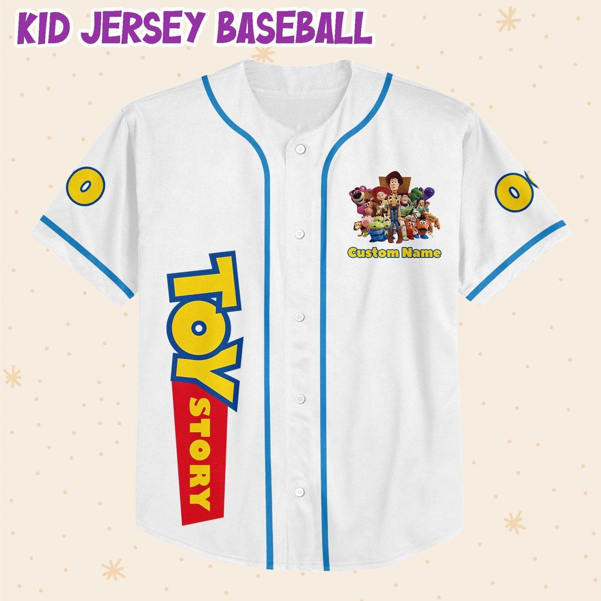 Personalize Toy Story Team Custom Disney Baseball Jersey 2