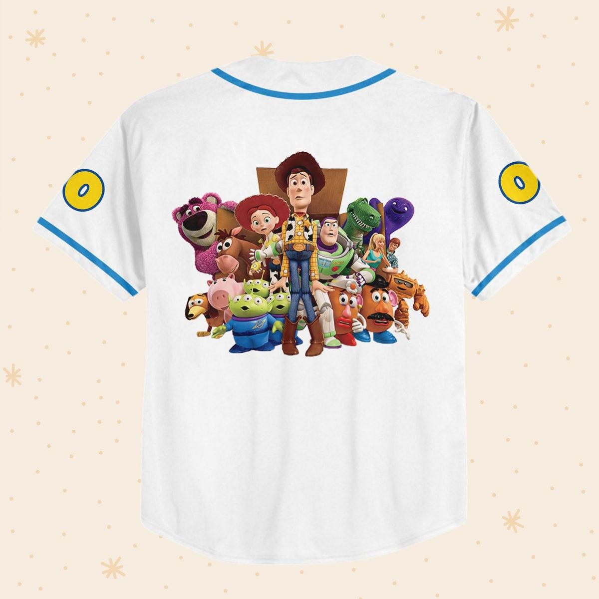 Personalize Toy Story Team Custom Disney Baseball Jersey 3